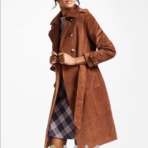 Boden Corduroy Trench Coat 12UK 6 8 US